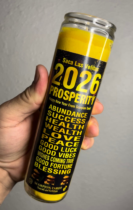 2026 New Year Prosperity Candle