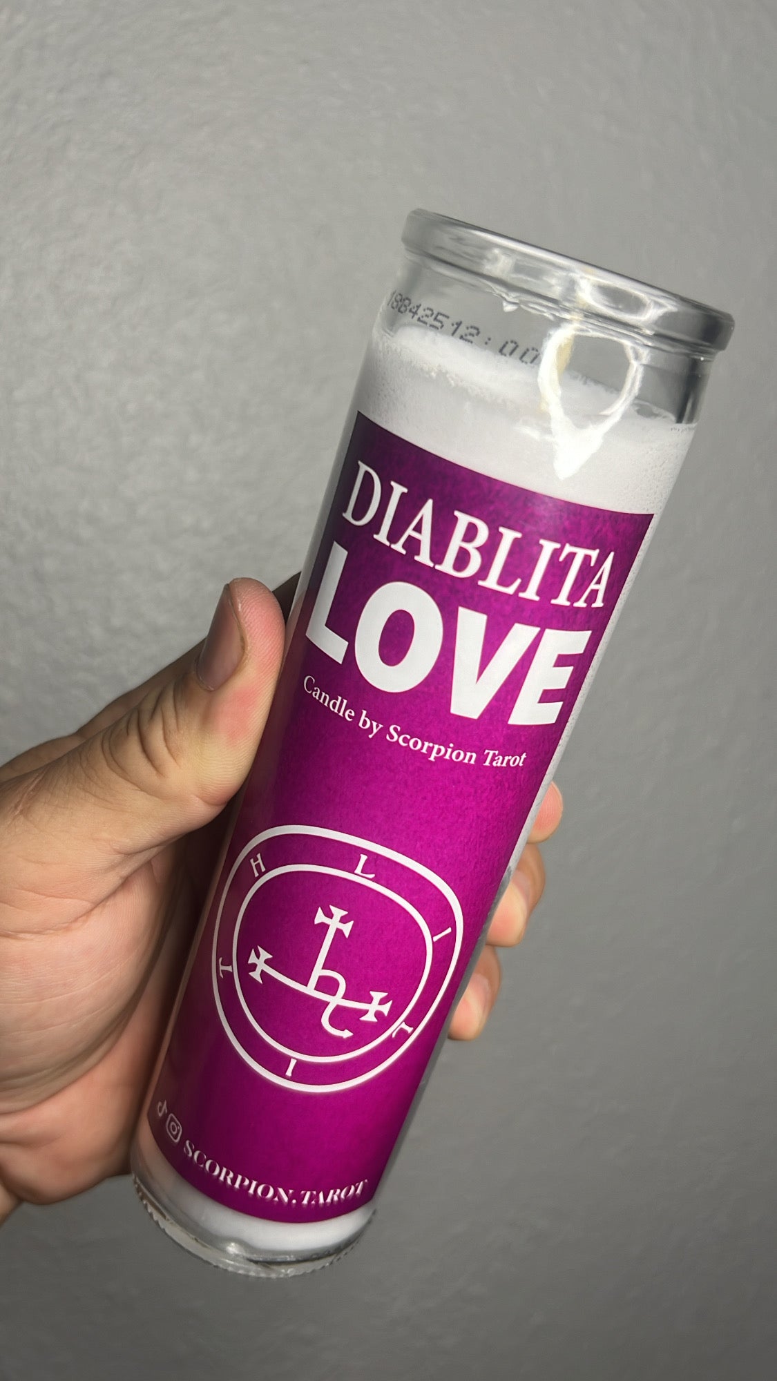 Diablita Love Candle