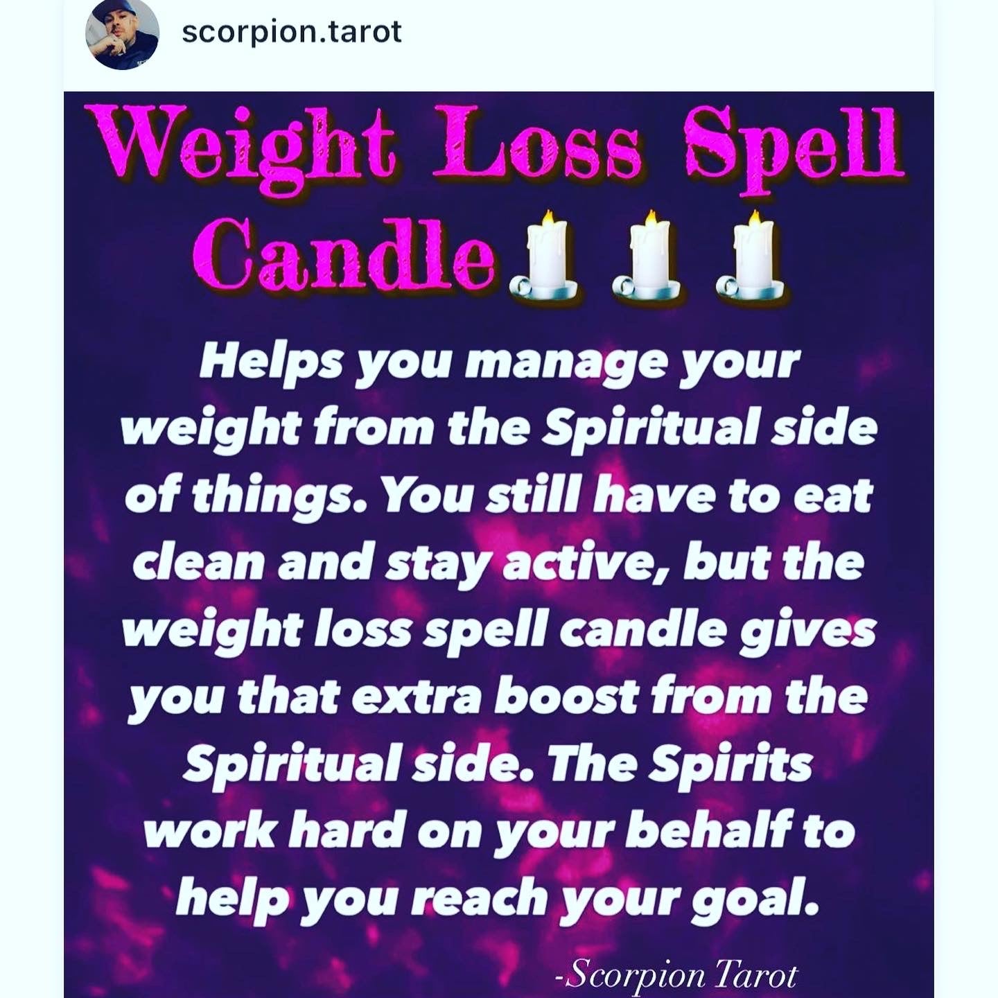 Weight Loss Candle