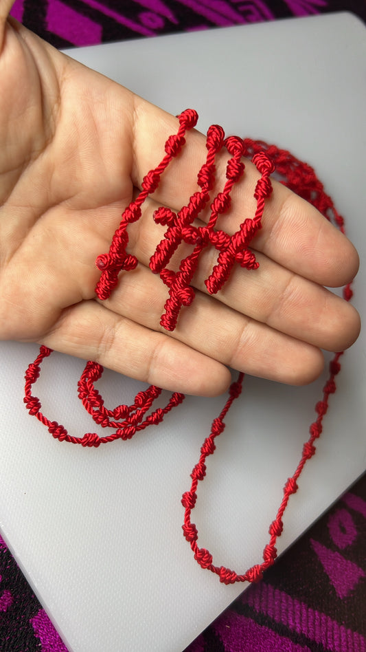 Blessed Rosary-Red