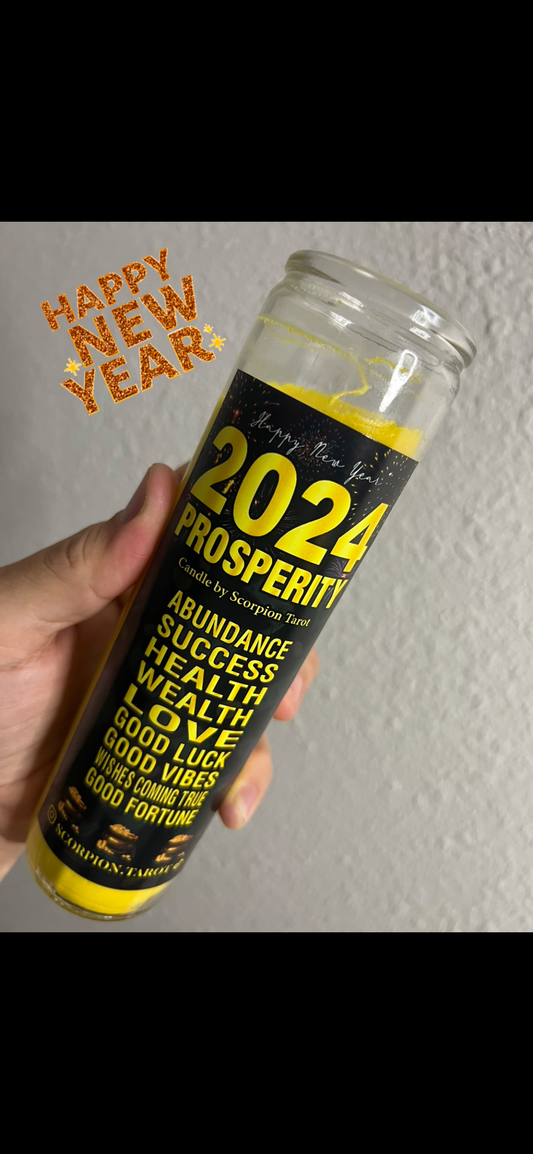 2024 New Year Prosperity Candle