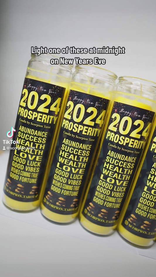 2024 New Year Prosperity Candle