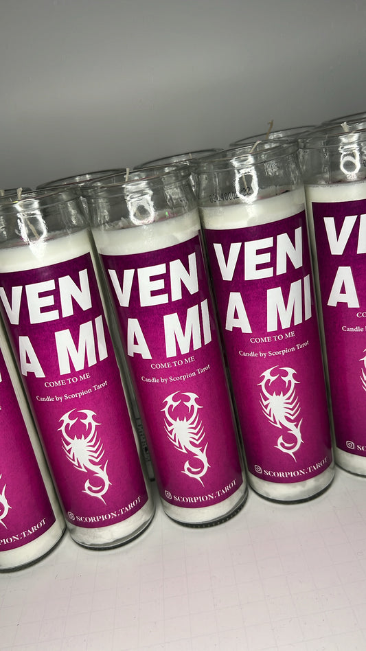 Ven A Mi (Come To Me) Love Candle