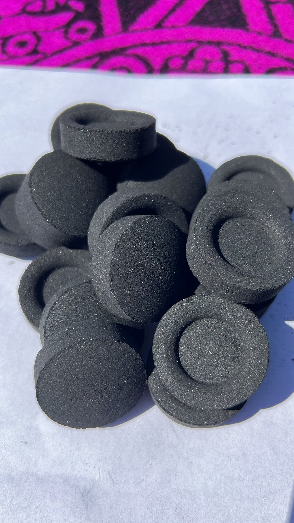 Charcoal disks (pack of 10 disks)
