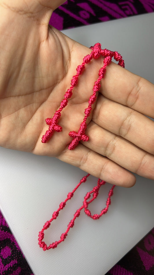 Blessed Rosary-Pink
