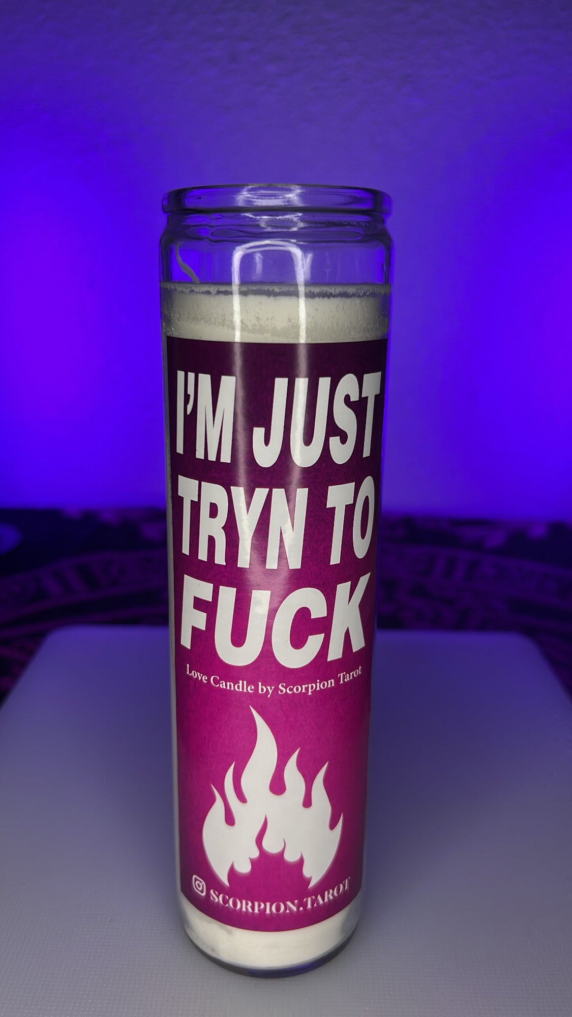 I’m Just Tryn To F*ck Candle